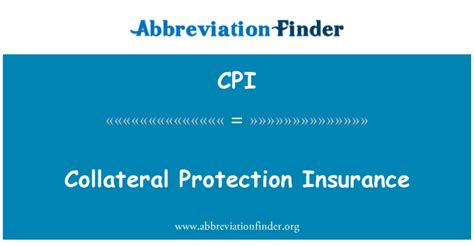 It does not protect your interest or equity in. 定義 CPI: 担保保護保険 - Collateral Protection Insurance