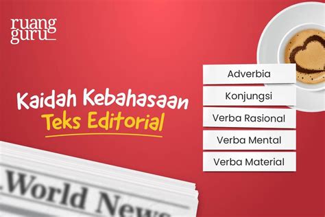 Pengertian Teks Editorial Ciri Struktur Contoh Bahasa Indonesia