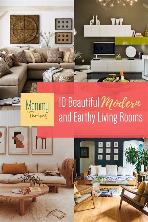 10 Modern And Earthy Living Room Decor Ideas In 2020 Earthy Living