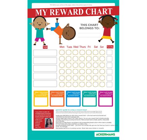 30 Day Reward Chart