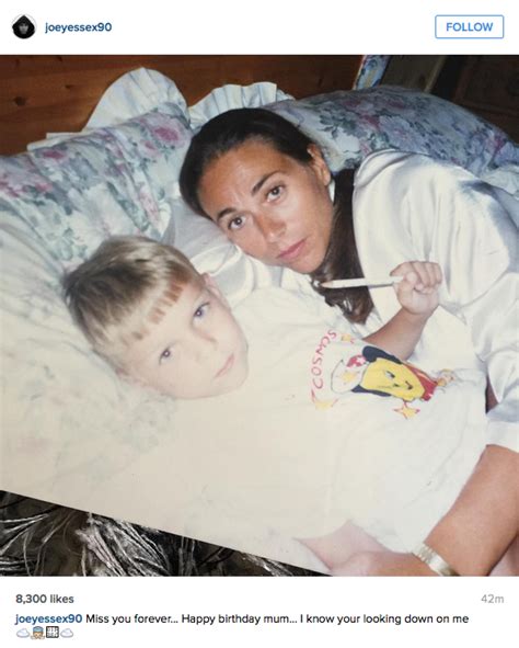 miss you forever joey essex makes tribute to late mother
