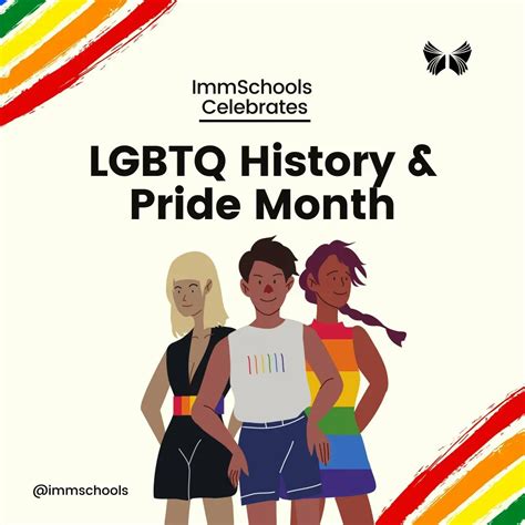Immschools On Twitter Happy Lgbtq History And Pride Month Immschools Honors Our Lgbtq Community