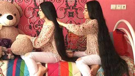 Realrapunzels Long Hair Twins Youtube