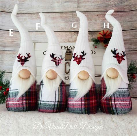 Whimsy Wonderland Collection Holiday Gnomes By Davincidoll Etsy