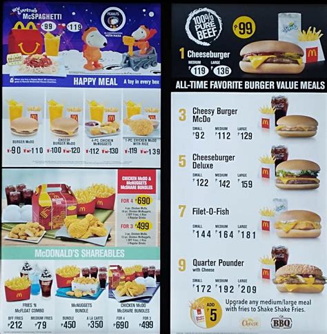 Mcdonald's secret menu is finally out at all mcdo philippines stores nationwide. Mcdonald's Menu Prices 2020 / Mcdonalds Menu Prices ...
