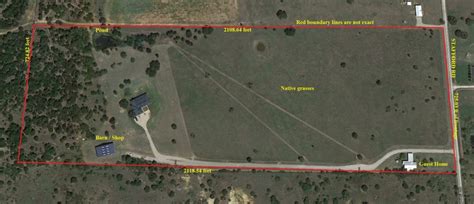Aerial Map 3516 Acres And Beautiful Large Home 2050 Stafford Rd