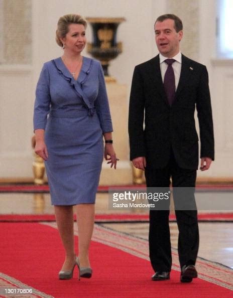 Russian First Lady Svetlana Medvedeva And Russian President Dmitry News Photo Getty Images