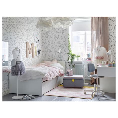 SlÄkt Pull Out Bed With Storage White Twin Ikea