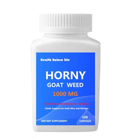 Horny Goat Weed 20 Icariin Tribulus Maca Root Tongkat Ali 1000