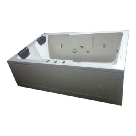 Motor for tub does not run checked electric its ok. White Acrylic Rectangular Jacuzzi Bathtub, Rs 25000 /piece ...