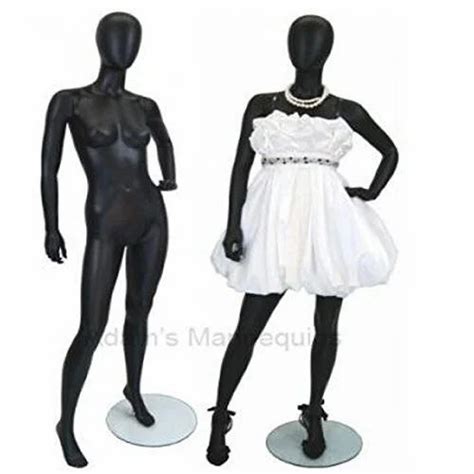 Fiberglass Adams Mannequins Female Abstract Black Matt Fa03 At Rs 5