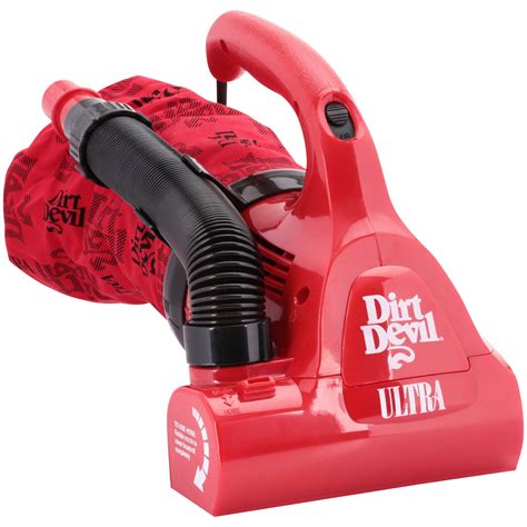 Dirt Devil Ultra Corded Bagged Hand Vacuum M08230red