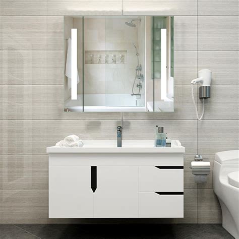 Led Silver Backed Bathroom Illuminated Mirror Cabinet With Lights