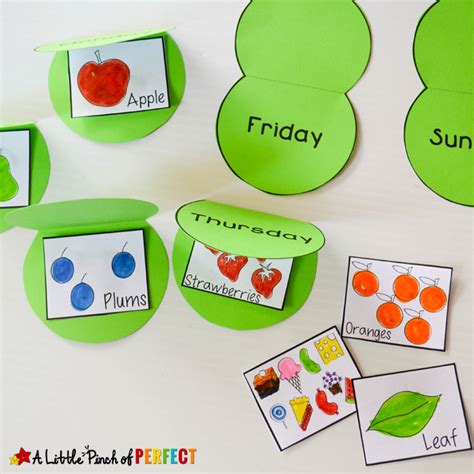 Hungry Caterpillar Flap Book Craft And Free Template Hungry