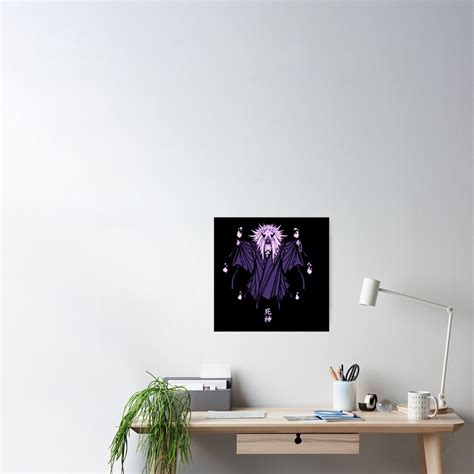 Dead Demon Consuming Seal Purple Poster By Animeworld8 Redbubble
