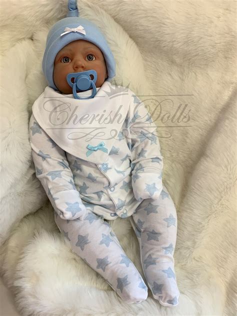 Cherish Dolls Childs Cuddle Baby Boy Reborn Tyler 22 Etsy