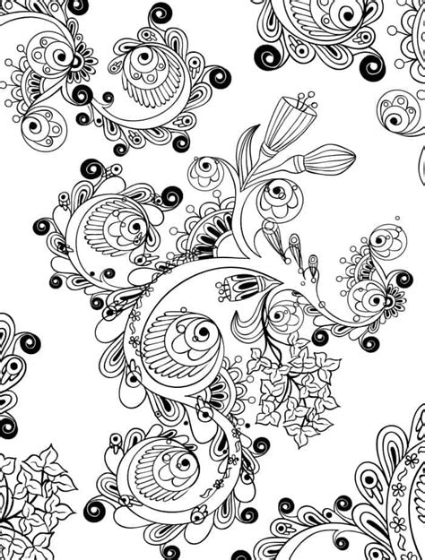 15 Crazy Busy Coloring Pages For Adults Page 14 Of 16 Nerdy Mamma