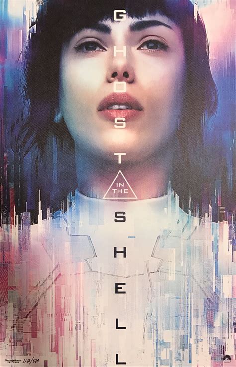 Ghost In The Shell 2017 Movie Poster Movie Poster Art New Poster