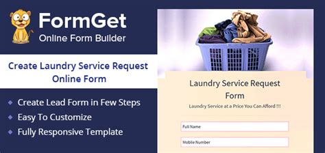 Laundry Service Request Form Launderers And Dry Cleaners Formget