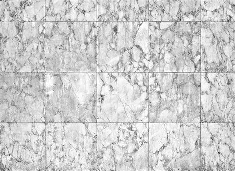 Large Marble Tiles Custom Made Wallpaper On Brick