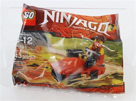 Lego 30293 Ninjago Of Masters Spinjitzu Kai Drifter Built Set Box