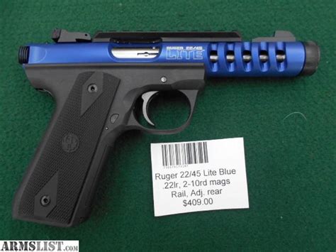Armslist For Sale Ruger 2245 Lite Blue 22lr