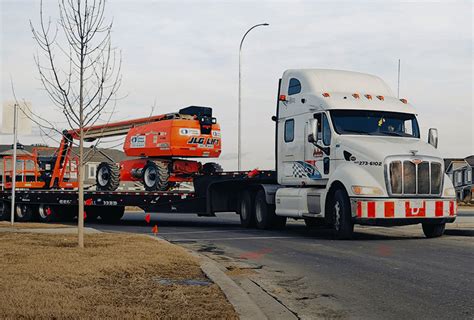Specialized Equipment Hauling Services Aaa Towing Calgary Alberta