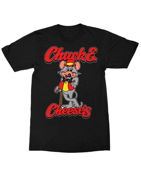 Chuck E Cheese Chuck With Cane Mens Short Sleeve Graphic T Shirt