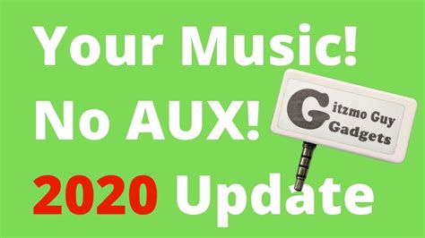 Hope it helps someone out th. How To Play Music In Your Car Without Aux - Gadget & Link ...