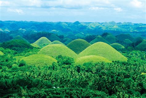 The chocolate hills is a famous tourist attraction of bohol. Chocolate Hills in Bohol, Philippines -- But Why The Name ...