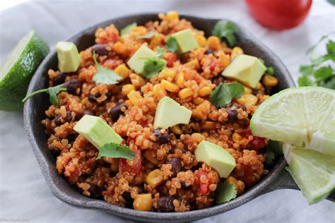 Use separate chopping boards for meat and vegetables. One-Pan Mexican Quinoa Skillet - The Chunky Chef