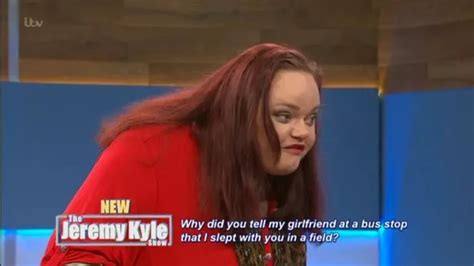 jeremy kyle guest shows sex tape to prove she slept with cousin s fella in a park mirror online