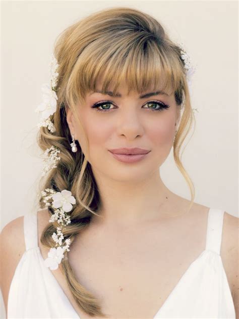 39 Wedding Hairstyles With Bangs You Love To Copy Wohh Wedding