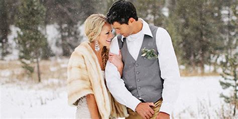 How To Have An Outdoor Winter Wedding Ceremony Winter Wedding