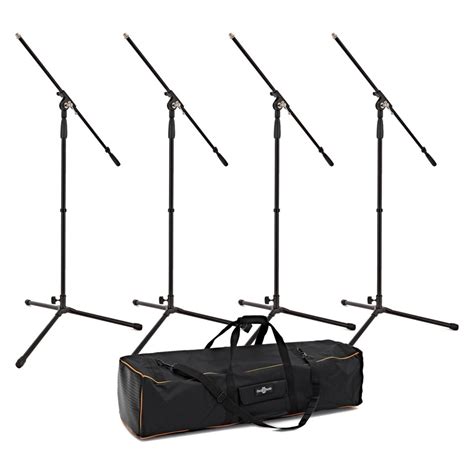 4 Boom Mic Stand And Bag Pack By Gear4music At Gear4music