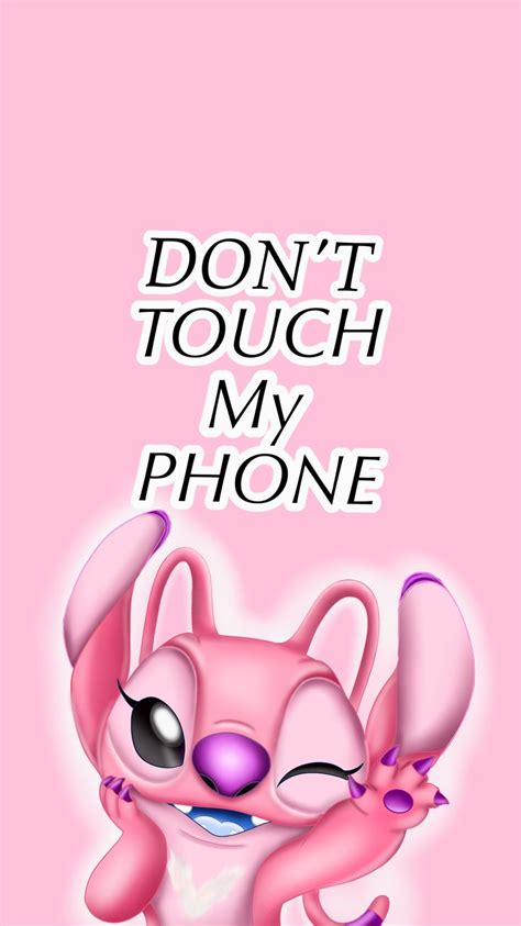 Angel Stitch Don T Touch My Wallpaper Dont Touch My Phone