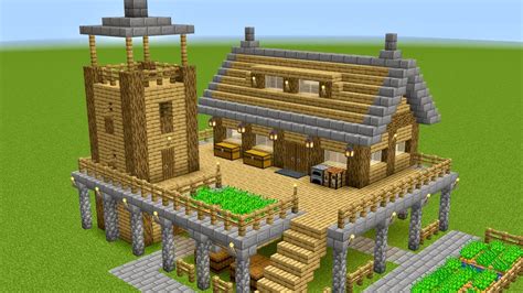 Minecraft How To Build A Survival Base 2 Youtube