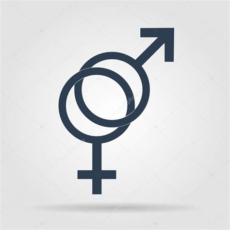 Male And Female Sex Symbol Vector Illustration Stock Vector Image By