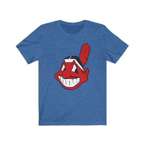 Cleveland Indians Chief Wahoo Tshirt The Original Tribe Etsy