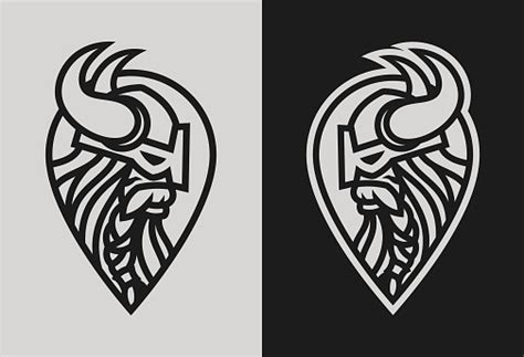 Viking Character With Items Vector Download