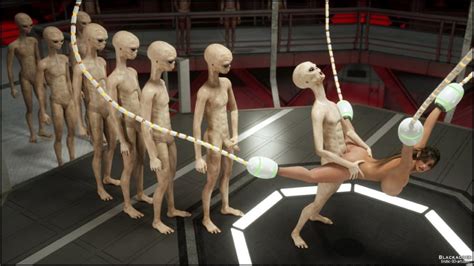 Rule 34 3d Abducted Alien Alien Abduction Areolae Ass Blackadder Bondage Breasts Brown Hair