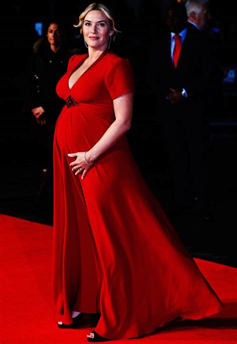 Pix Pregnant Kate Winslet Wins The Red Carpet Movies