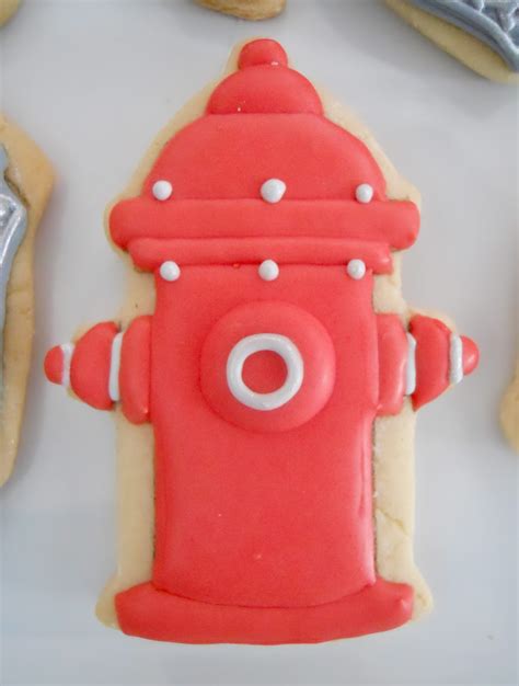 Oh Sugar Events Firefighter Cookies
