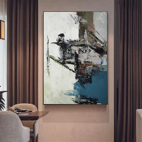 Oversized Wall Art Canvaslarge Canvas Artabstract Oil Etsy In 2020