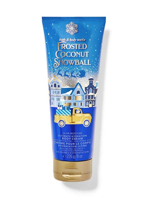 Frosted Coconut Snowball Ultimate Hydration Body Cream Bath And Body Works