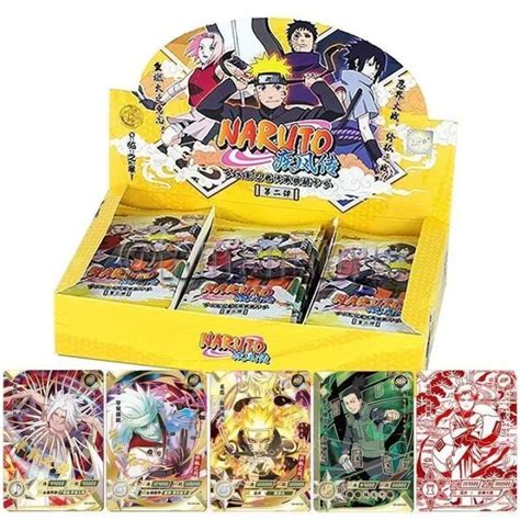 525180 Pcs Anime Naruto Cards Shippūden Ninja Kakashi Tcg Ssr Rare