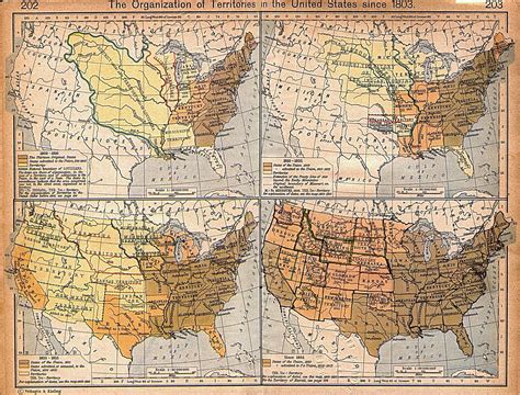1up Travel Historical Maps Of United Statesthe Organization Of