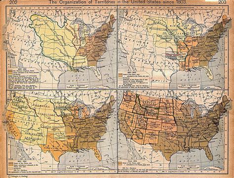 This map shows a combination of political and physical features. United States Historical Maps - Perry-Castañeda Map ...