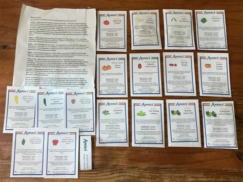 Annies Heirloom Seeds Donation The Seed Hoard