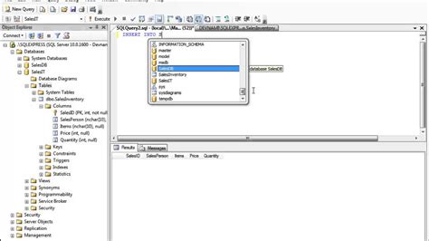 Ms Sql Server Management Studio Insert Update Delete Query Tutorial